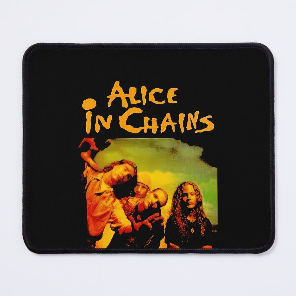 Item preview, Displaying Stylized Bright Orange ALICE IN CHAINS designed and sold by Honeytheartist.