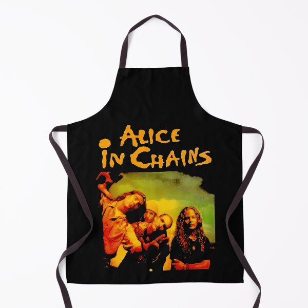 Item preview, Displaying Stylized Bright Orange ALICE IN CHAINS designed and sold by Honeytheartist.