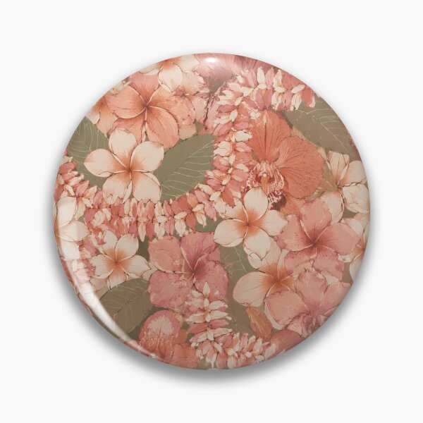 Item preview, Tropical Plumeria Orchid Floral Pattern Throw Pillow designed and sold by FestivityFinds.
