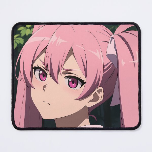 Item preview, Mine Akame Ga Kill Forest Side Glance Pink Attitude designed and sold by PMartistStudio.