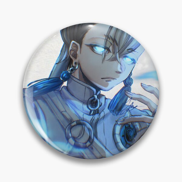 Item preview, Zanka Nijiku Gachiakuta Blue Aura Calm Power designed and sold by PMartistStudio.