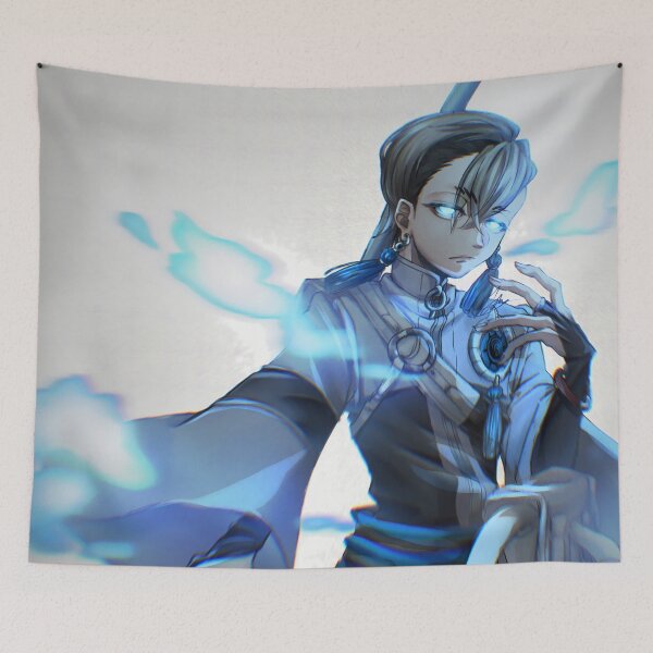 Item preview, Zanka Nijiku Gachiakuta Blue Aura Calm Power designed and sold by PMartistStudio.