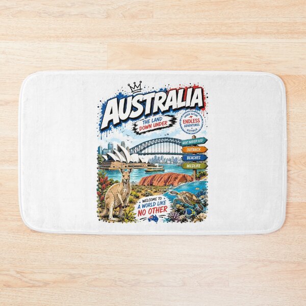 Item preview, Australia Graffiti Streetwear Typography Design designed and sold by AtuqStudio.
