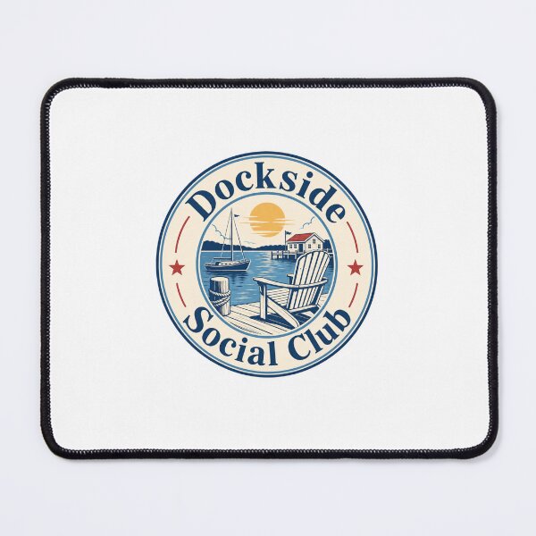 Item preview, Dockside Social Club - Vintage Lake Life designed and sold by GoverArt.