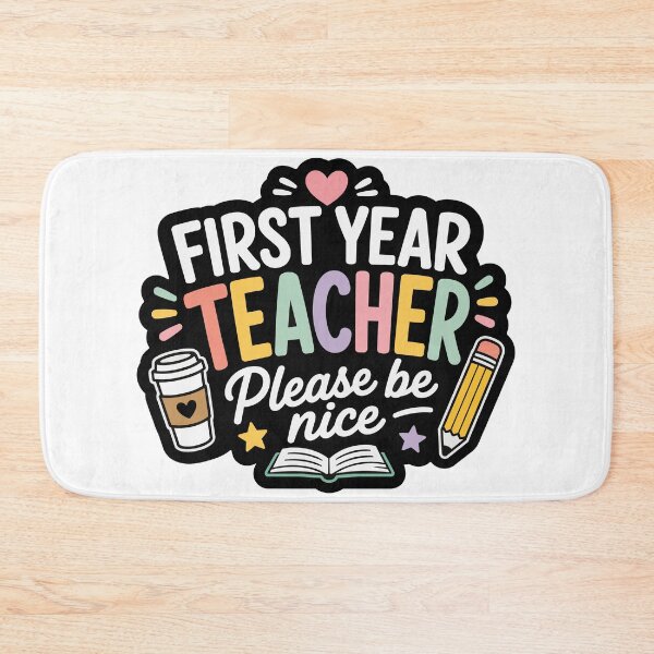 Item preview, First Year Teacher Please Be Nice designed and sold by officinelala.