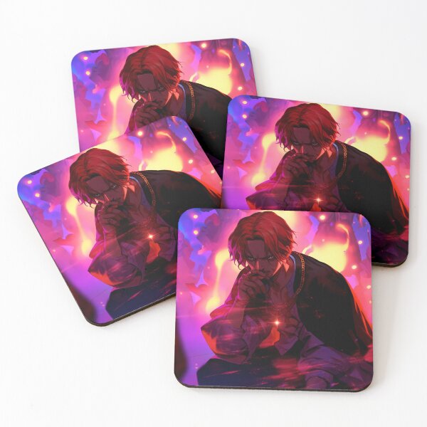 Item preview, Shanks One Piece Neon Aura Dark Pirate Scene designed and sold by PMartistStudio.