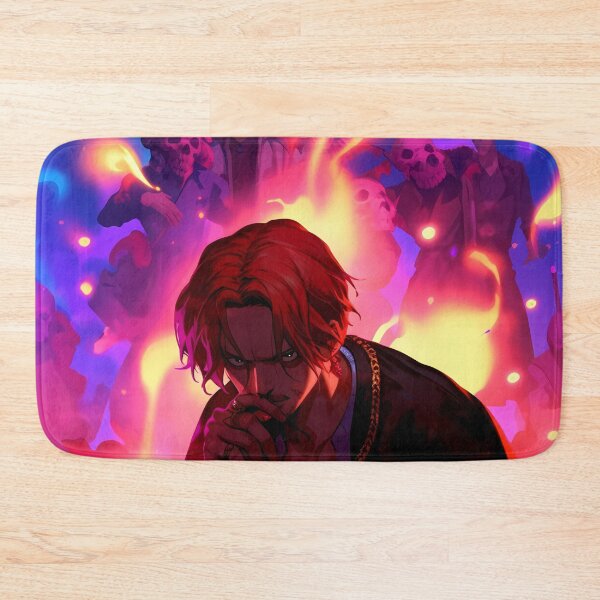 Item preview, Shanks One Piece Neon Aura Dark Pirate Scene designed and sold by PMartistStudio.
