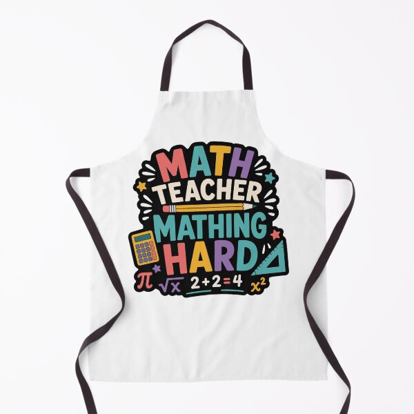 Item preview, Math Teacher Mathing Hard designed and sold by officinelala.
