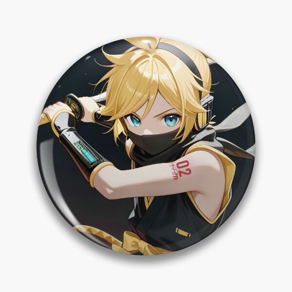 Item preview, Kagamine Len Vocaloid Ninja Moonlight Focus designed and sold by PMartistStudio.