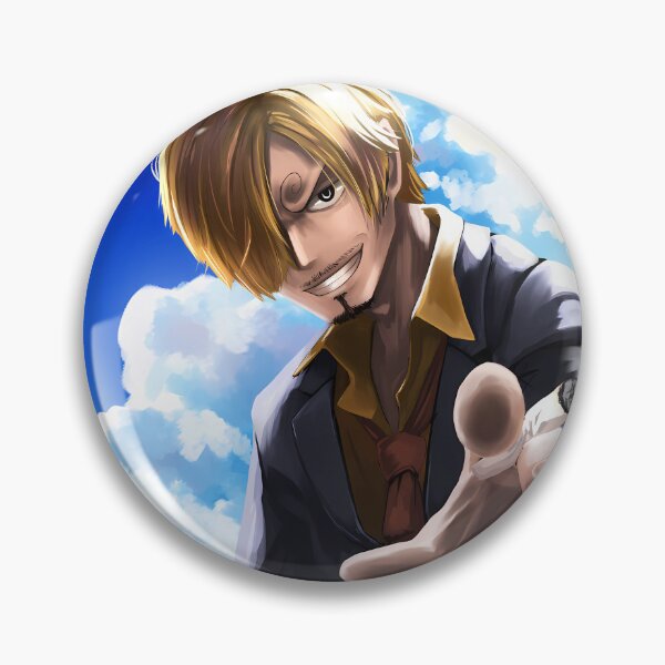 Item preview, Sanji Vinsmoke One Piece Sky Chef Confident Smile designed and sold by PMartistStudio.