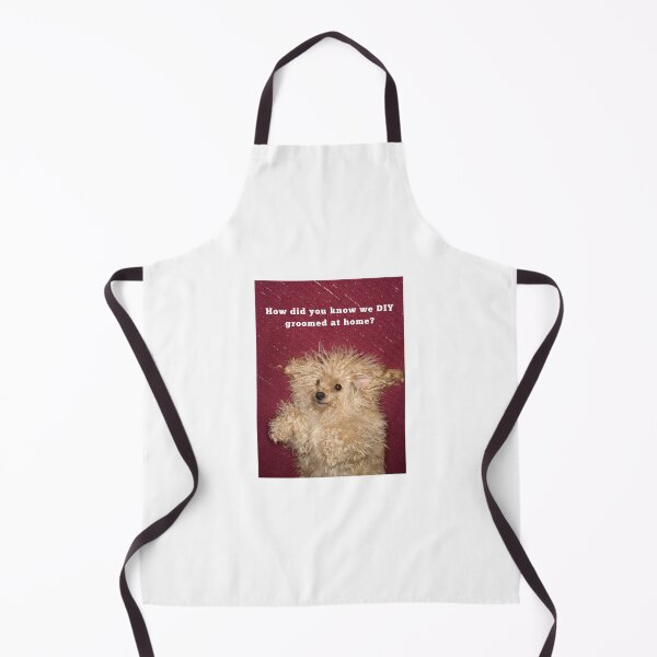 Item preview, DIY Poodle Grooming Fail Funny Bad Hair Print designed and sold by chaos-and-curls.