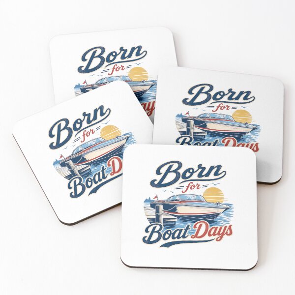 Item preview, Born for Boat Days - Vintage Lake Life designed and sold by GoverArt.