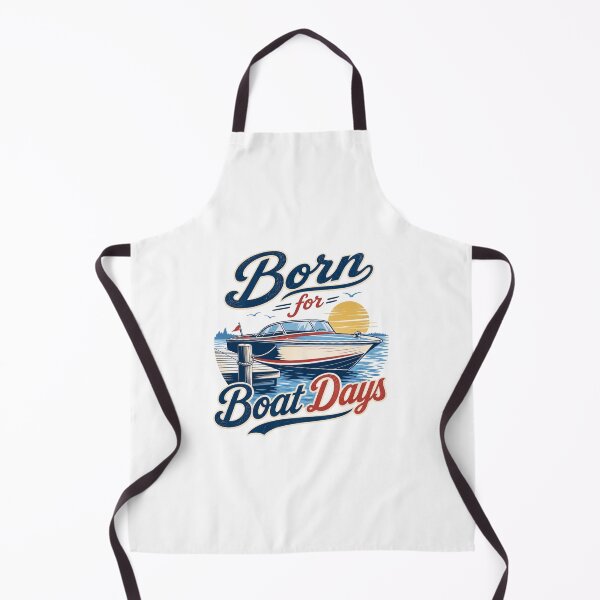 Item preview, Born for Boat Days - Vintage Lake Life designed and sold by GoverArt.