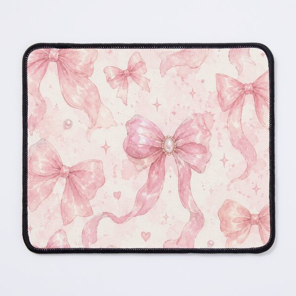 Item preview, Coquette Pink Bows Pattern designed and sold by EsenciaZen.