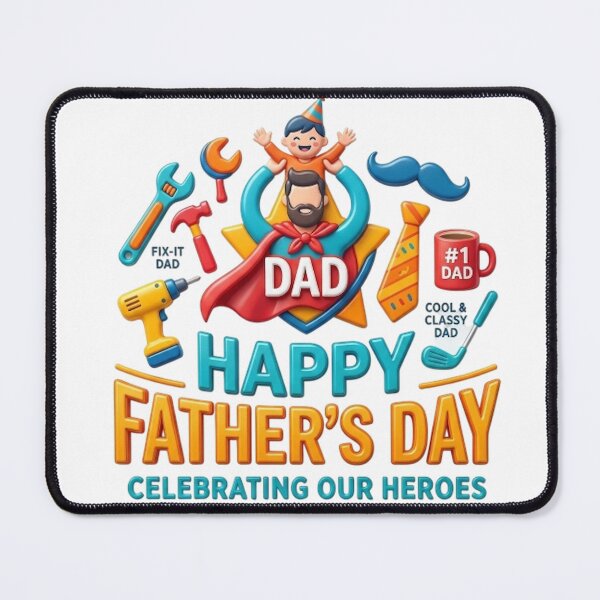 Item preview, HAPPY FATHERS DAY designed and sold by likbatonboot.