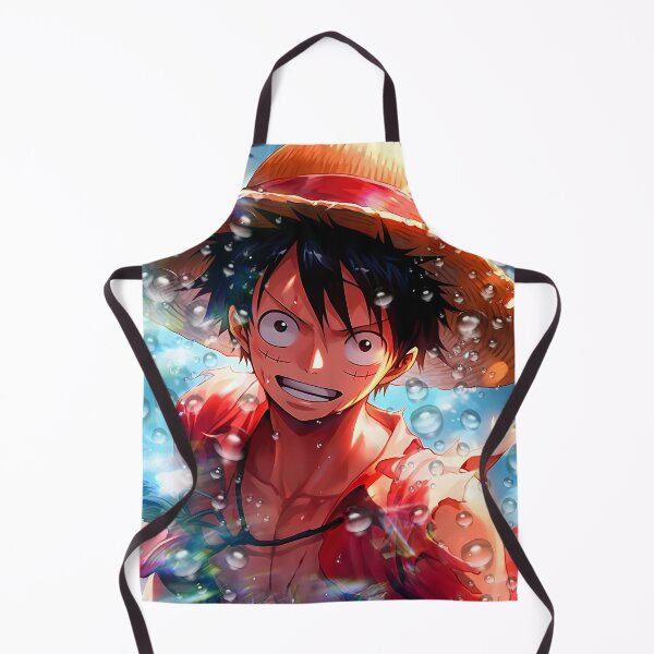 Item preview, Monkey D Luffy One Piece Ocean Bubbles Straw Hat Smile designed and sold by PMartistStudio.
