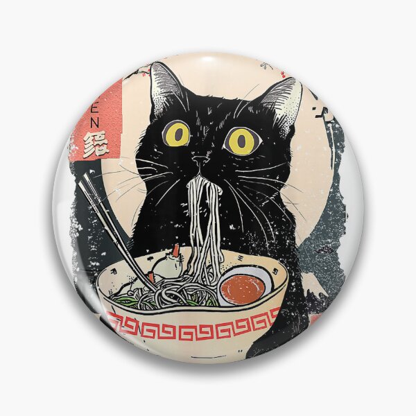 Item preview, Kawaii Cat Eating Ramen Noodles Funny Anime Gift Girls Teens T-Shirt designed and sold by gidget-gadget.
