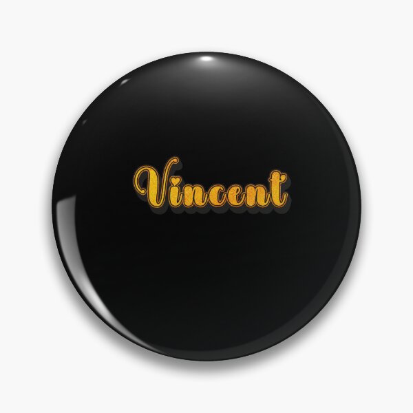 Item preview, Vincent Personalized Name Design with Heart | Funny Custom Gift designed and sold by Watsonarts.