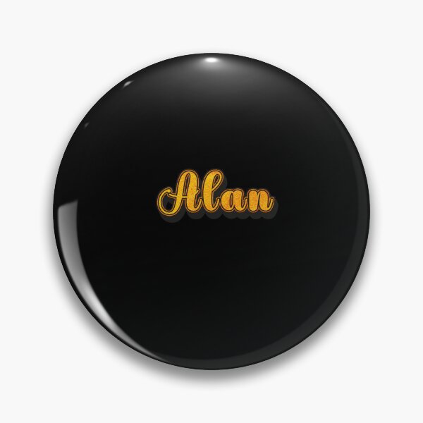 Item preview, Diseño personalizado con el nombre Alan y un corazón | Regalo personalizado divertido designed and sold by Watsonarts.