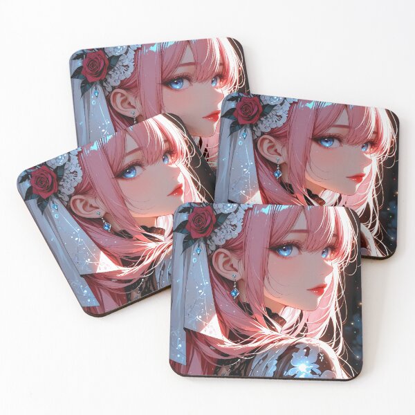 Item preview, Megurine Luka Vocaloid Floral Bridal Blue Eyes designed and sold by PMartistStudio.