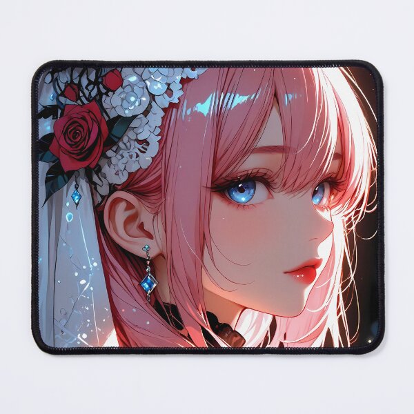Item preview, Megurine Luka Vocaloid Floral Bridal Blue Eyes designed and sold by PMartistStudio.