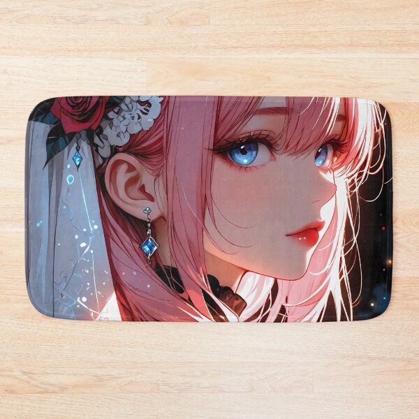 Item preview, Megurine Luka Vocaloid Floral Bridal Blue Eyes designed and sold by PMartistStudio.