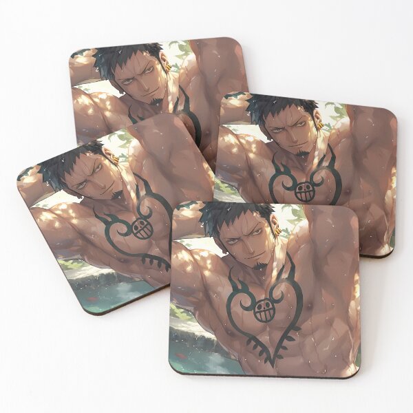 Item preview, Trafalgar Law One Piece Tropical Water Smile designed and sold by PMartistStudio.