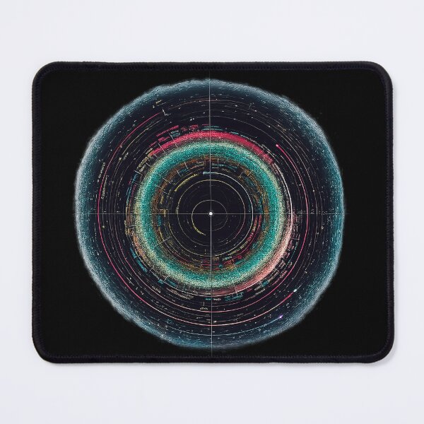 Item preview, Asteroid Map of the Solar System designed and sold by andrew1111g.