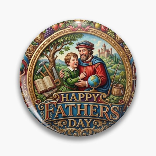 Item preview, HAPPY FATHERS DAY designed and sold by likbatonboot.