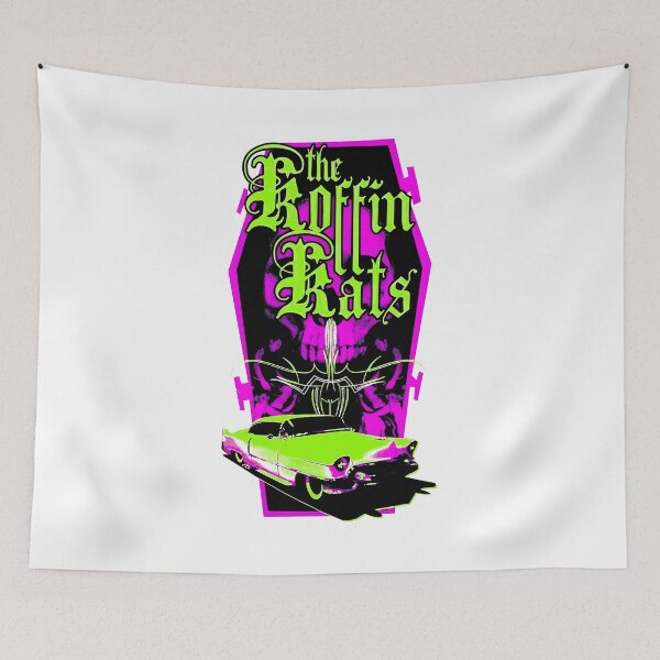 Item preview, The Lime Car of Psychobilly Band designed and sold by WellkamStudio.