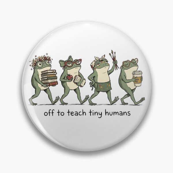 Item preview, Off to Teach Tiny Humans, Back To School designed and sold by VegaPPAr.
