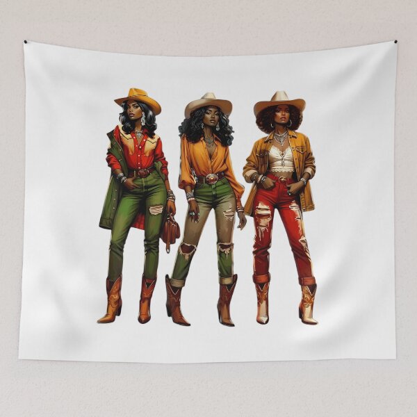 Item preview, Black Cowgirl Western Rodeo Black History Juneteenth designed and sold by sailorjessiArt.