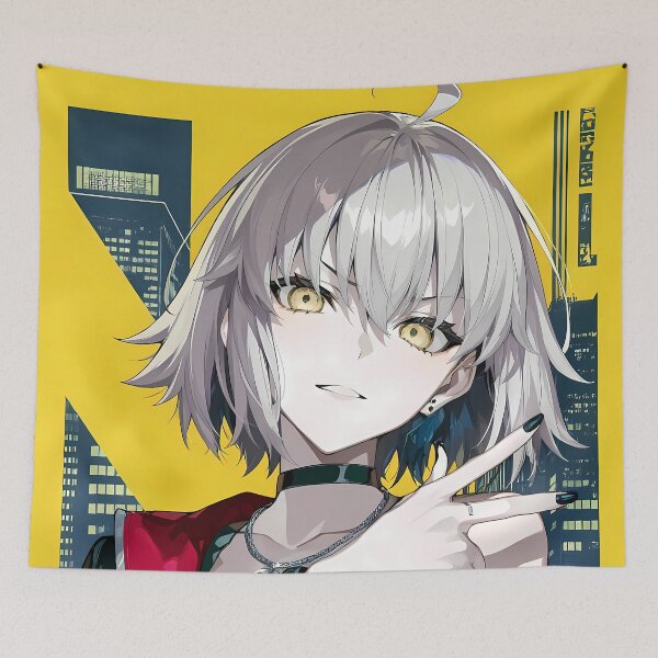 Item preview, Jeanne d Arc Alter Fate Grand Order Yellow Urban Style designed and sold by PMartistStudio.