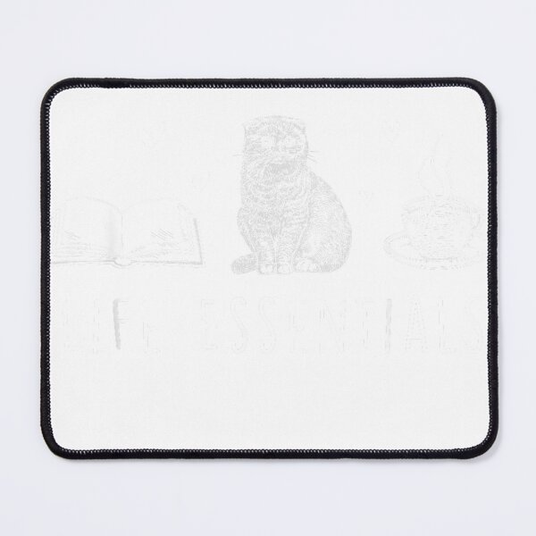 Item preview, Life Essentials - Cats Books Coffee Animal Lover Pet Owner T-Shirt designed and sold by DArtfulStudio.