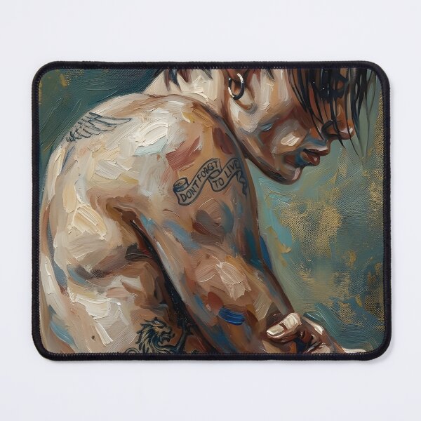 Item preview, YungBlud Oil Painting designed and sold by maretsad.