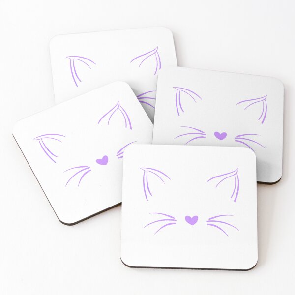 Item preview, Light Purple Invisible Cat Purple Violet Color Graphic T-Shirt designed and sold by SavsMerch.