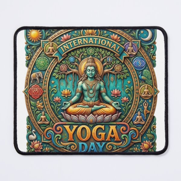 Item preview, YOGA DAY designed and sold by likbatonboot.