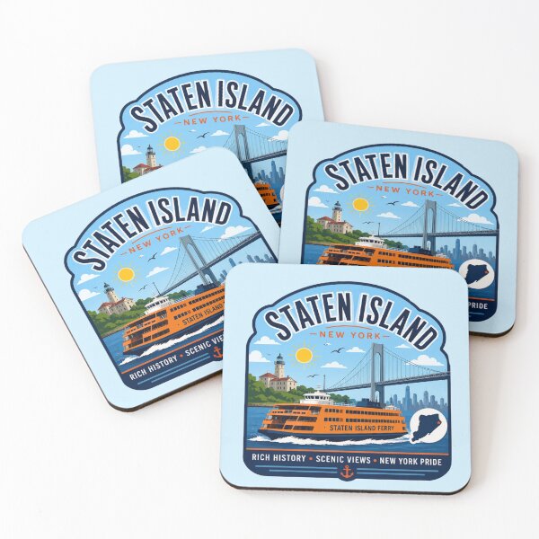 Item preview, Staten Island, New York designed and sold by Myra365Art.