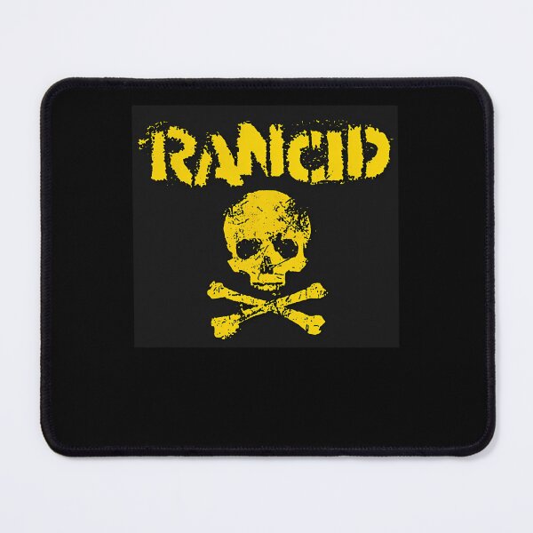 Item preview, Distressed Stencil Style White RANCID Typography designed and sold by ArtofThep.