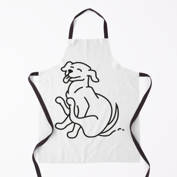Item preview, Minimalist Scratch The Dog Line Art designed and sold by KaoKtshirt.