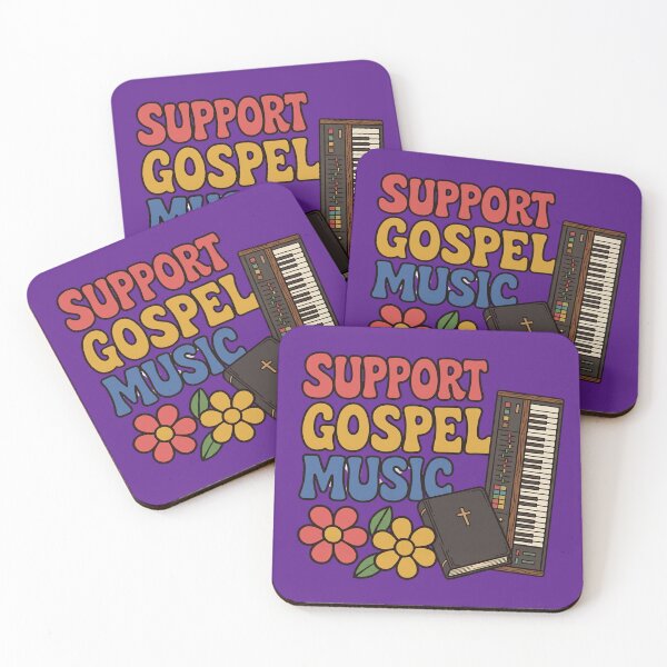 Item preview, Support Gospel Music Retro Christian Vintage Aesthetic designed and sold by digitalbob60.