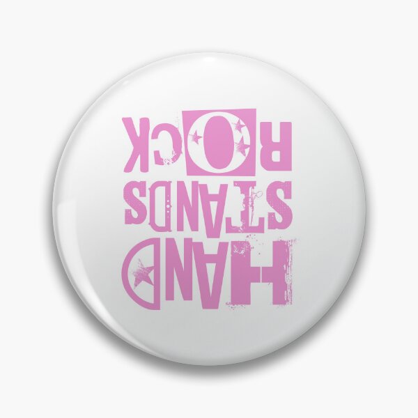 Item preview, Hand Stands Rock light pink designed and sold by AhelloRose.