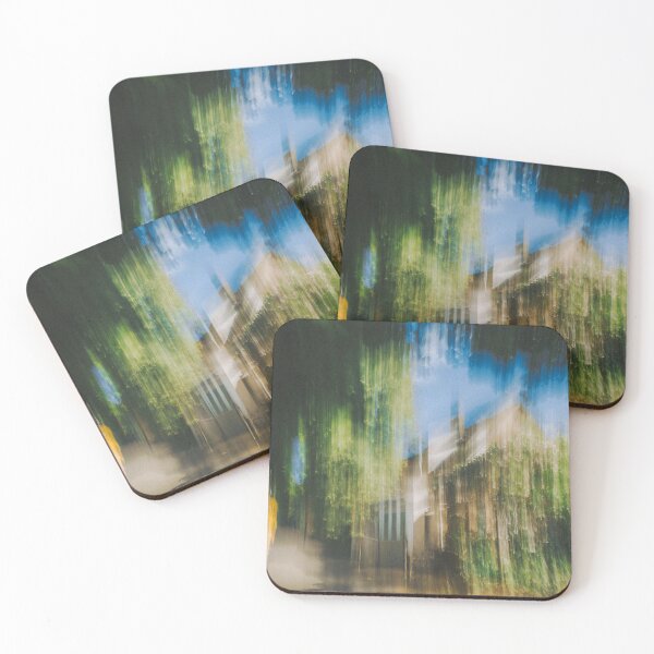 Item preview, Dreamy Blurred House Among Trees designed and sold by VenTolkOnly.