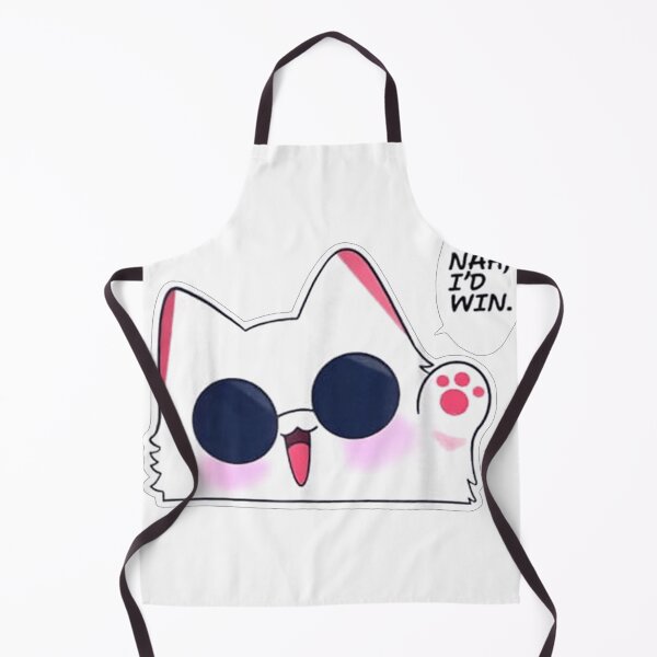 Item preview, Nah I'd Win Gojo Cat Japanese Meme Funny T-Shirt designed and sold by DArtfulStudio.