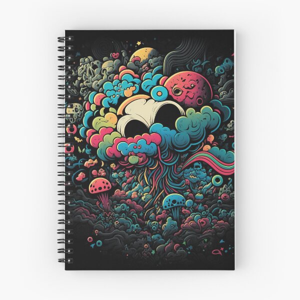 Item preview, Cosmic Doodle Surreal Illustration designed and sold by KaoKtshirt.