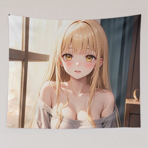 Item preview, Mahiru Shiina Angel Next Door Golden Window Light designed and sold by riadjamai.