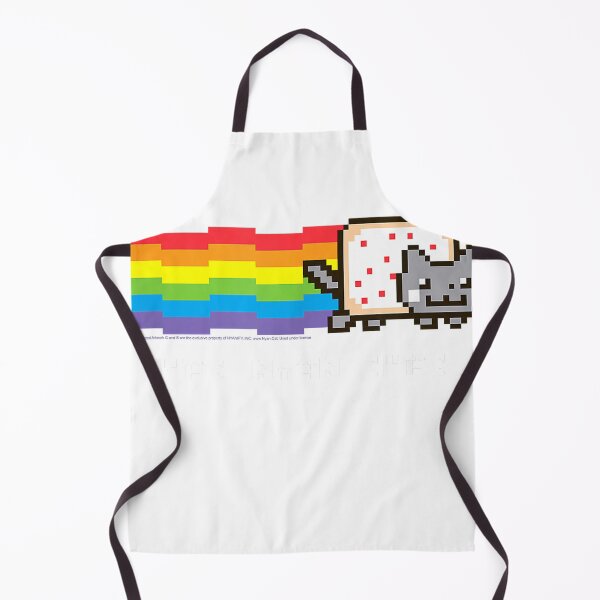Item preview, Nyan Cat Nyan Nyan Nyan Rainbow Funny Internet Meme T-Shirt designed and sold by SavsMerch.