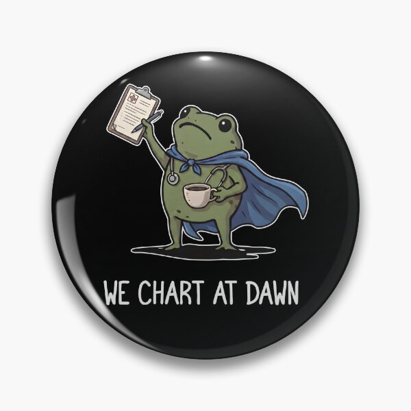 Item preview, We Chart At Dawn Nurse designed and sold by ElizabethMorri2.