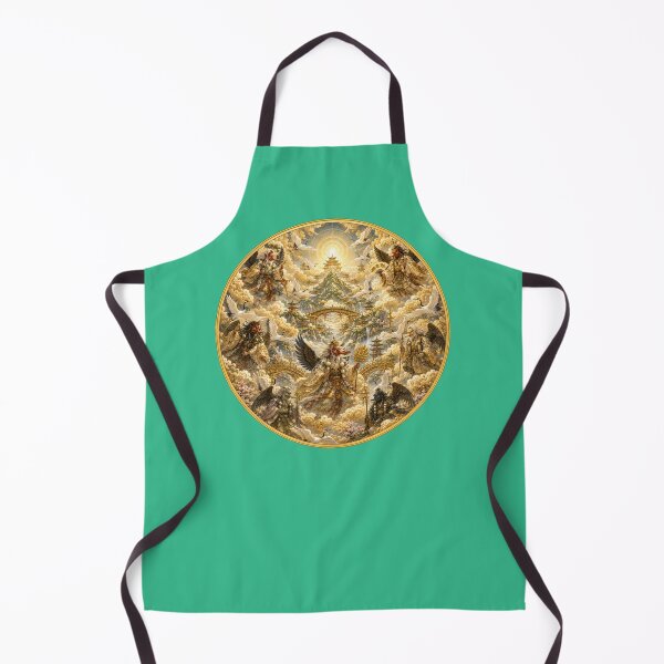 Item preview, Celestial Tengu Assembly – Sacred Japanese Mythology Mandala designed and sold by sunbowjp stadio.