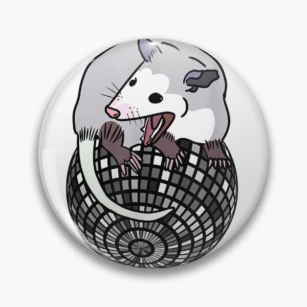 Item preview, Opossum All Panic No Disco Funny Screaming Street Trash Cat T-Shirt designed and sold by gidget-gadget.